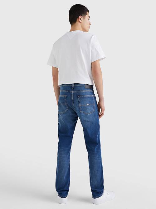 Tommy Hilfiger Ryan Straight Relaxed Fit Faded Jeans Heren Denim | TH092WTA