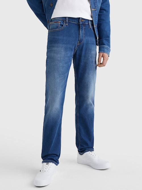 Tommy Hilfiger Ryan Straight Relaxed Fit Faded Jeans Heren Denim | TH092WTA