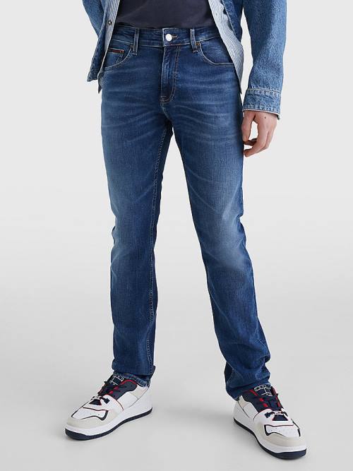 Tommy Hilfiger Scanton Faded Slim Fit Jeans Heren Denim | TH295CKF