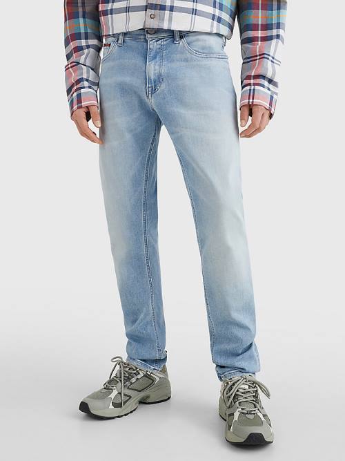 Tommy Hilfiger Scanton Power Stretch Slim Fit Jeans Heren Denim | TH458USZ