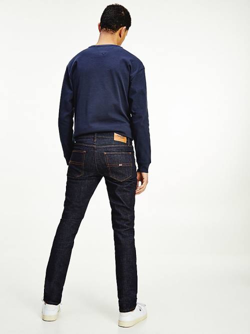 Tommy Hilfiger Scanton Recycled Katoenen Slim Fit Jeans Heren Denim | TH970HJD