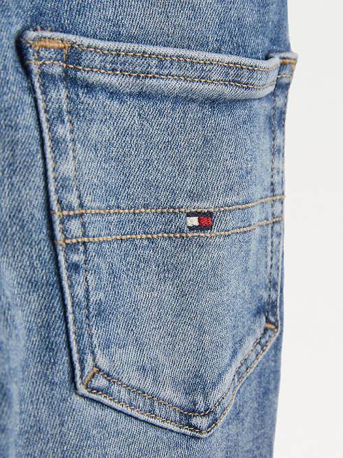 Tommy Hilfiger Scanton Slim Faded Hemp Jeans Jongens Denim | TH053IQL