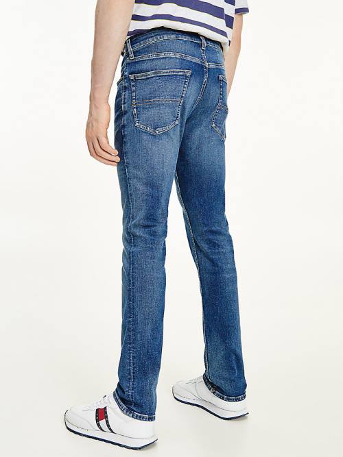 Tommy Hilfiger Scanton Slim Faded Jeans Heren Denim | TH187PMJ