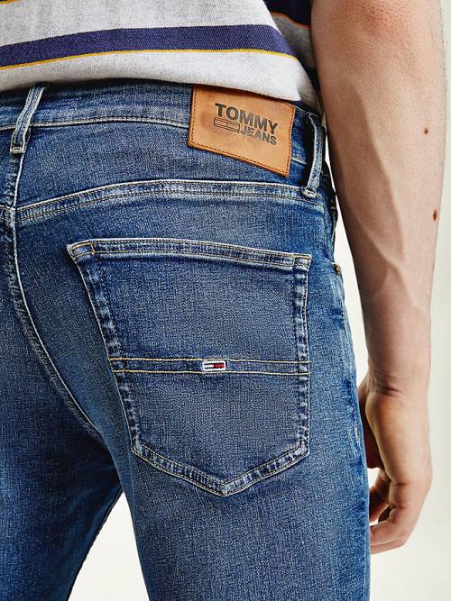 Tommy Hilfiger Scanton Slim Faded Jeans Heren Denim | TH187PMJ