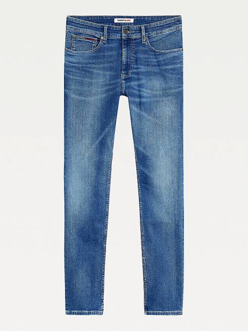 Tommy Hilfiger Scanton Slim Faded Jeans Heren Denim | TH187PMJ