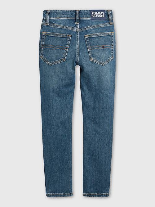 Tommy Hilfiger Scanton Slim Faded Jeans Jongens Denim | TH407YWU