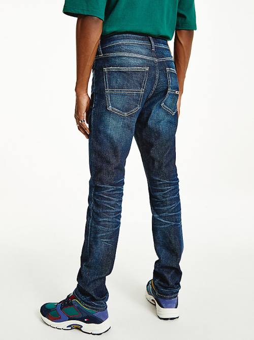 Tommy Hilfiger Scanton Slim Faded Jeans Heren Denim | TH819YFQ