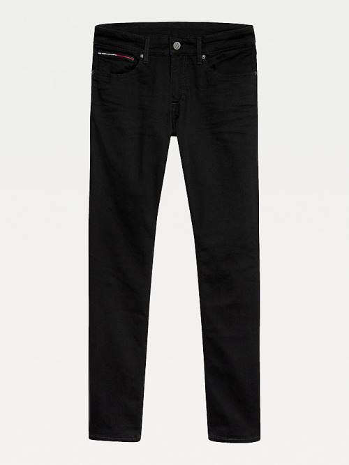 Tommy Hilfiger Scanton Slim Fit Black Jeans Heren Denim | TH795ZPQ