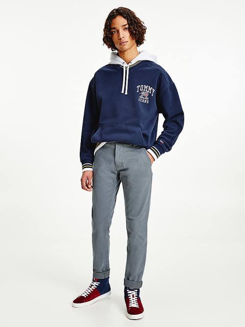 Tommy Hilfiger Scanton Slim Fit Chinos Broek Heren Grijs | TH390JNK