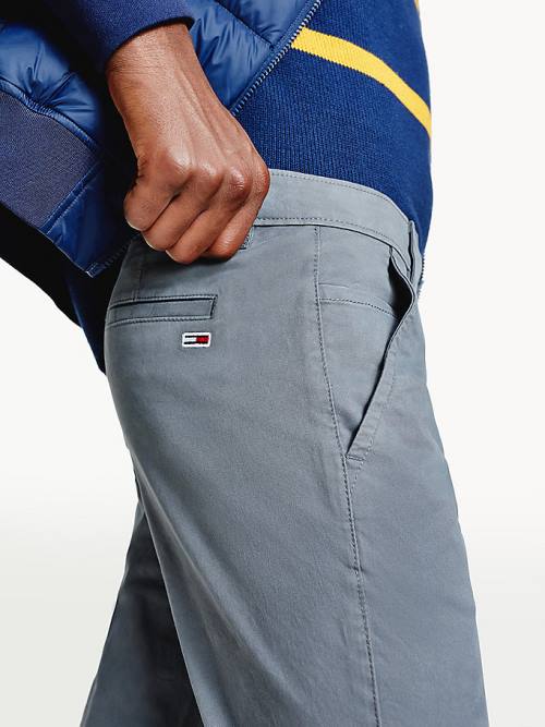 Tommy Hilfiger Scanton Slim Fit Chinos Broek Heren Grijs | TH390JNK