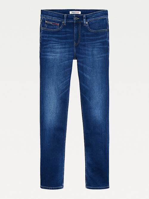 Tommy Hilfiger Scanton Slim Fit Faded Jeans Heren Denim | TH714JPR