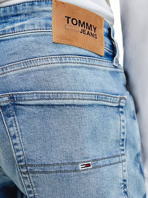 Tommy Hilfiger Scanton Slim Fit Light Faded Jeans Heren Denim | TH037ROF