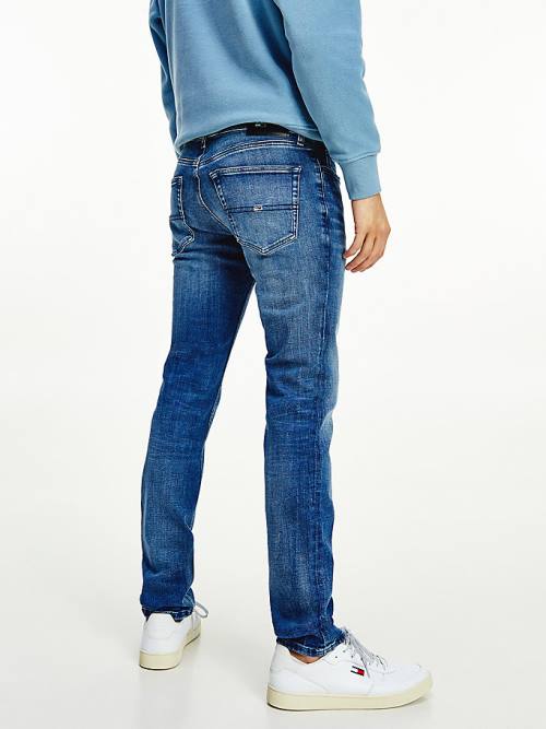 Tommy Hilfiger Scanton Slim Fit Stretch Jeans Heren Denim | TH321AVX