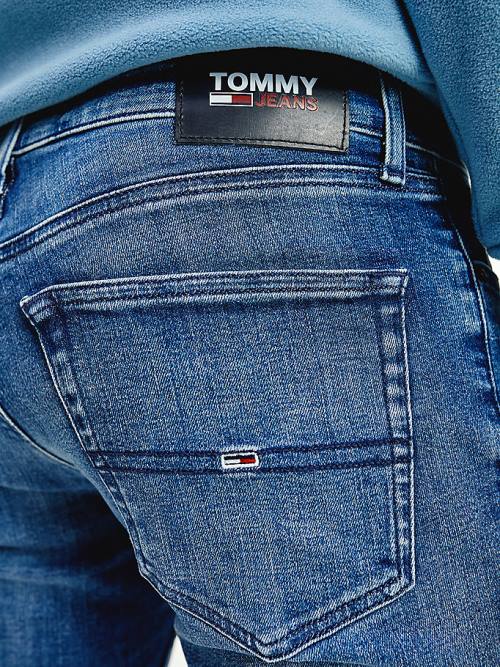 Tommy Hilfiger Scanton Slim Fit Stretch Jeans Heren Denim | TH321AVX