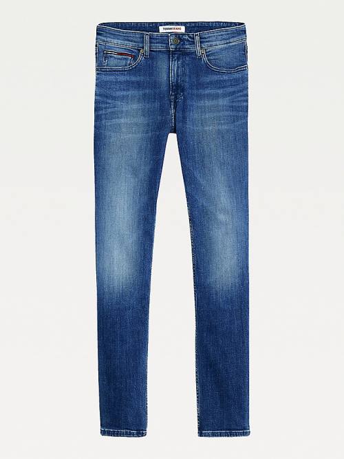 Tommy Hilfiger Scanton Slim Fit Stretch Jeans Heren Denim | TH321AVX