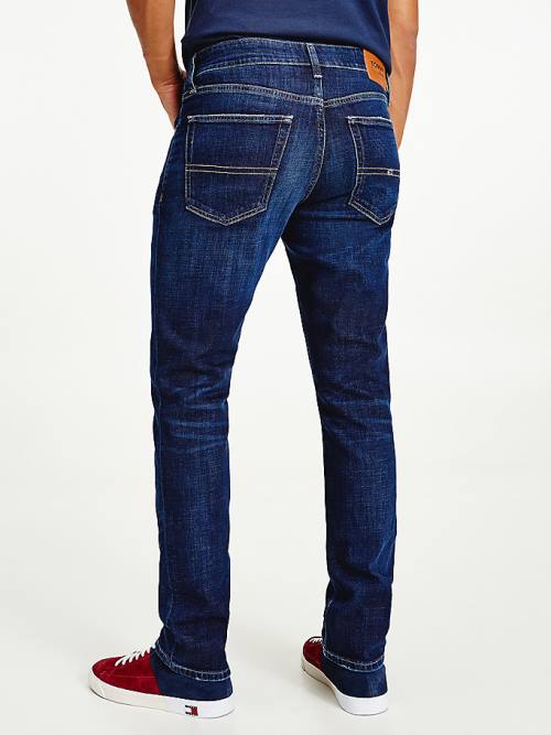 Tommy Hilfiger Scanton Slim Recycled Katoenen Jeans Heren Denim | TH786WSO