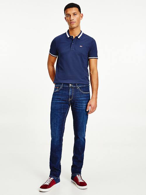 Tommy Hilfiger Scanton Slim Recycled Katoenen Jeans Heren Denim | TH786WSO