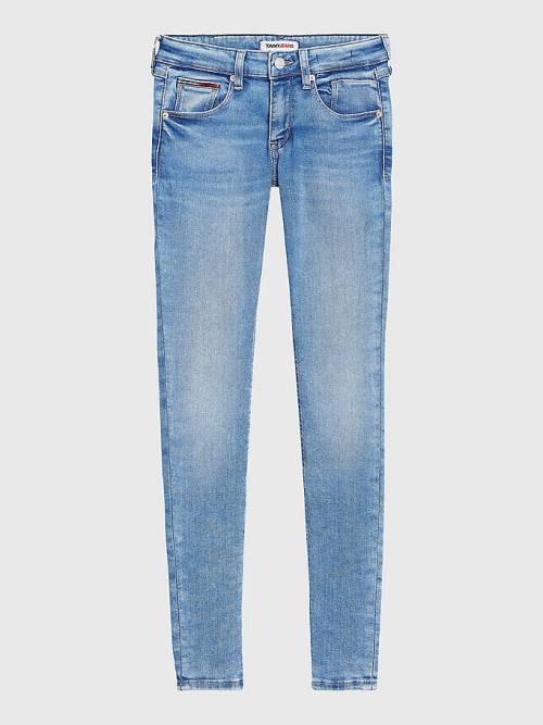 Tommy Hilfiger Scarlett Low Rise Skinny Jeans Dames Denim | TH834PRL