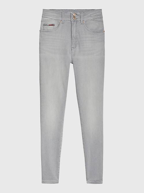 Tommy Hilfiger Shape High Rise Skinny Jeans Dames Denim | TH481XTS