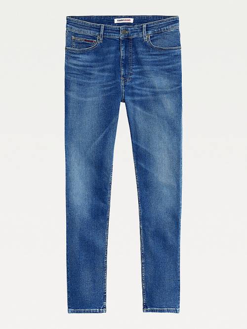 Tommy Hilfiger Simon Skinny Faded Jeans Heren Denim | TH245DVK