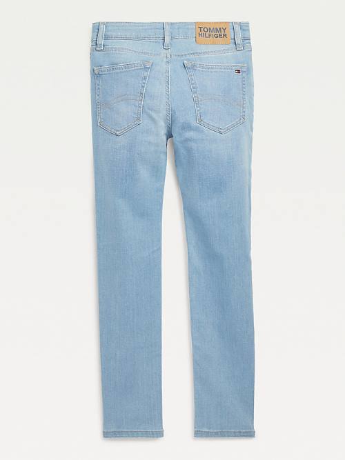 Tommy Hilfiger Simon Skinny Faded Jeans Jongens Denim | TH357BYS