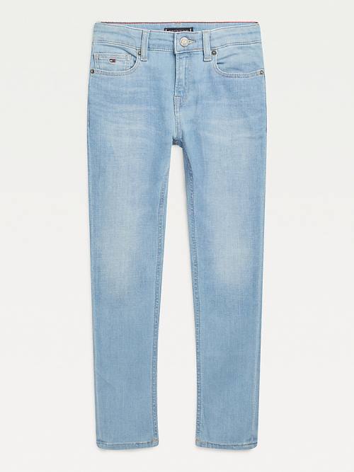 Tommy Hilfiger Simon Skinny Faded Jeans Jongens Denim | TH357BYS