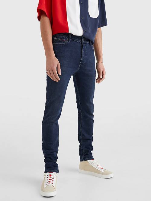 Tommy Hilfiger Simon Skinny Fit Jeans Heren Denim | TH716PLY