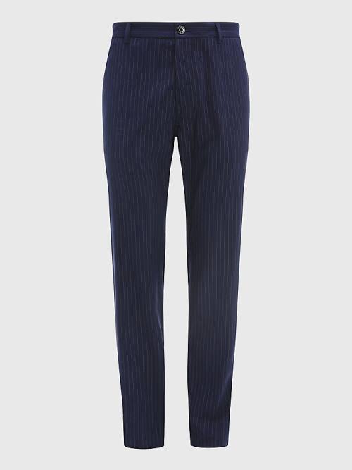 Tommy Hilfiger Slim Fit Cargo Broek Heren Blauw | TH982ZIH