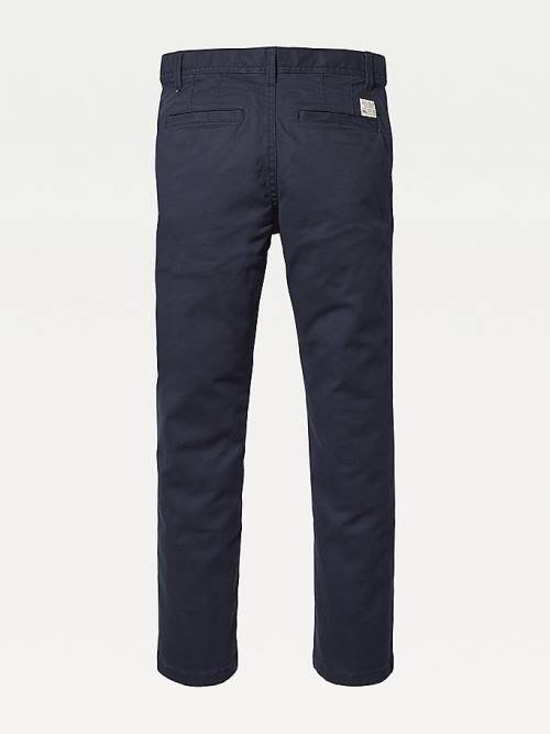 Tommy Hilfiger Slim Fit Chinos Broek Jongens Blauw | TH354DGQ