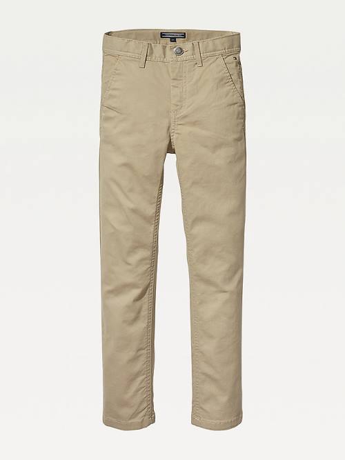 Tommy Hilfiger Slim Fit Chinos Broek Meisjes Khaki | TH607LJT