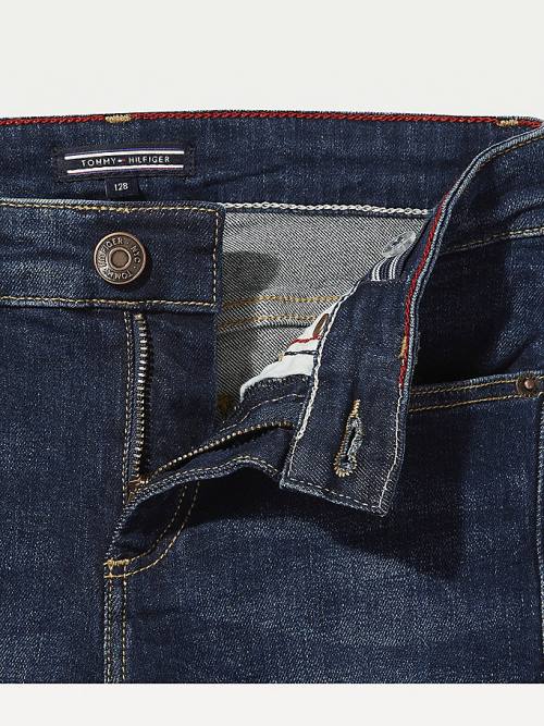 Tommy Hilfiger Slim Fit Jeans Jongens Denim | TH241USR