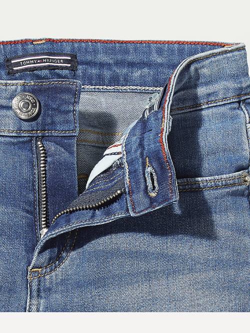 Tommy Hilfiger Slim Fit Jeans Jongens Denim | TH741BJO