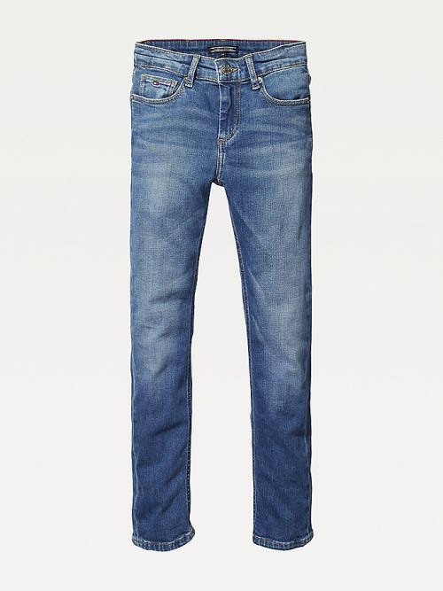 Tommy Hilfiger Slim Fit Jeans Jongens Denim | TH741BJO