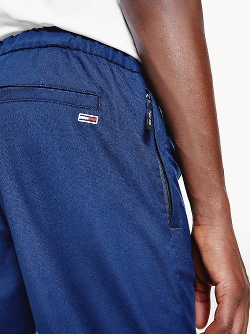 Tommy Hilfiger Slim Fit Joggers Broek Heren Blauw | TH240ENQ