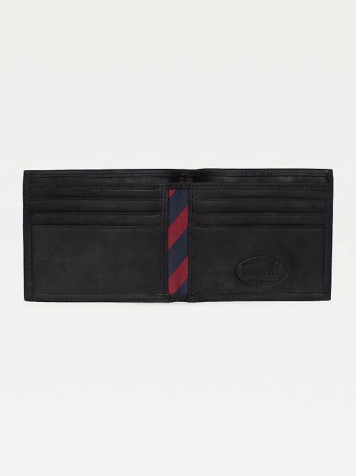 Tommy Hilfiger Small Bifold Card Portefeuille Heren Zwart | TH186FIN