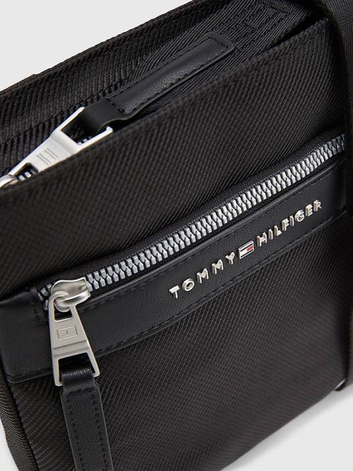 Tommy Hilfiger Small Crossover Tassen Heren Zwart | TH897REK