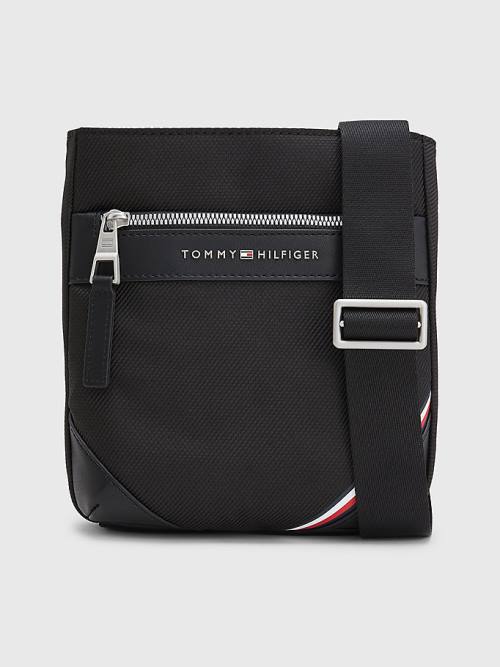 Tommy Hilfiger Small Crossover Tassen Heren Zwart | TH897REK