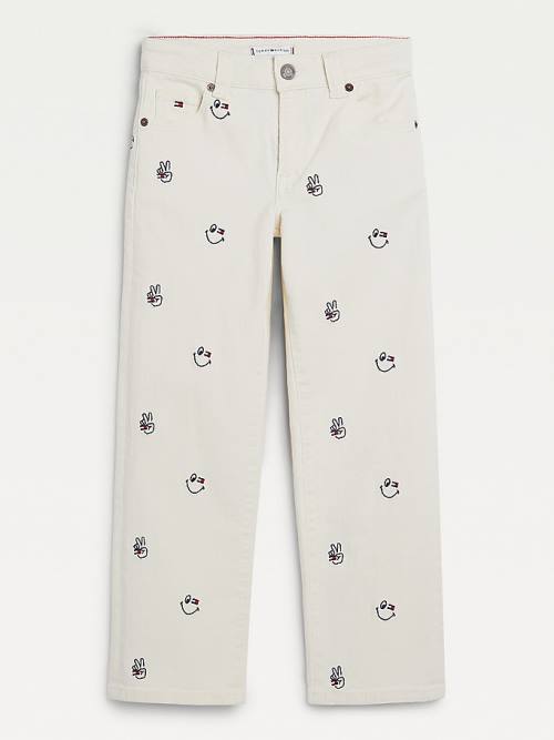 Tommy Hilfiger Smiley Jeans Meisjes Denim | TH176GYJ