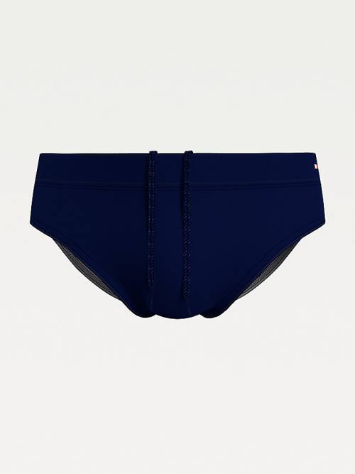 Tommy Hilfiger Solid Colour Briefs Zwemkleding Heren Blauw | TH258NHY