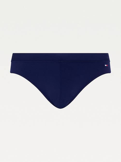 Tommy Hilfiger Solid Colour Briefs Zwemkleding Heren Blauw | TH258NHY