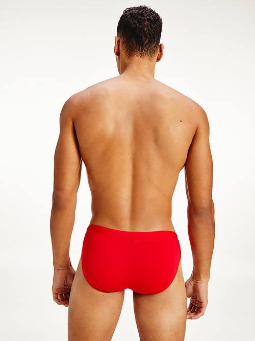 Tommy Hilfiger Solid Colour Briefs Zwemkleding Heren Rood | TH501BUZ