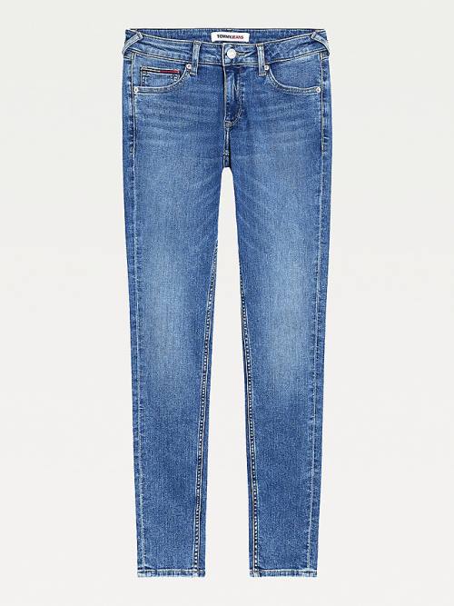 Tommy Hilfiger Sophie Low Rise Skinny Faded Jeans Dames Denim | TH593AVJ