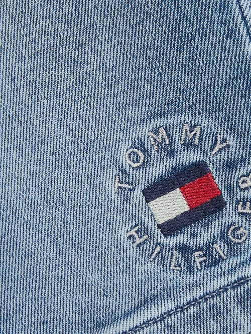 Tommy Hilfiger Spencer Denim Shorts Broek Jongens Denim | TH971MUK