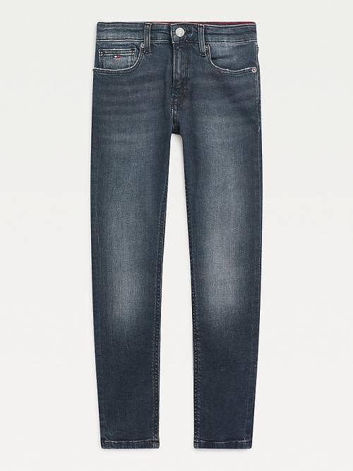 Tommy Hilfiger Spencer Skinny Faded Jeans Jongens Denim | TH271JCY