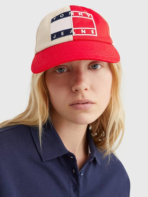 Tommy Hilfiger Spliced Tommy Badge Cap Hoeden Dames Blauw | TH928WTO