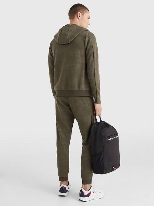 Tommy Hilfiger Sport Camo Zip-Thru Hoodie Heren Khaki | TH902VQE