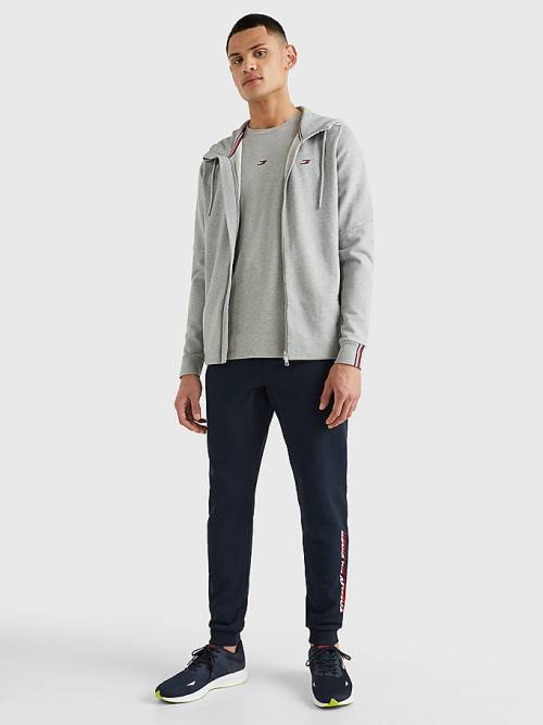 Tommy Hilfiger Sport Essential Organic Katoenen Logo Sweatshirts Heren Grijs | TH419FBZ