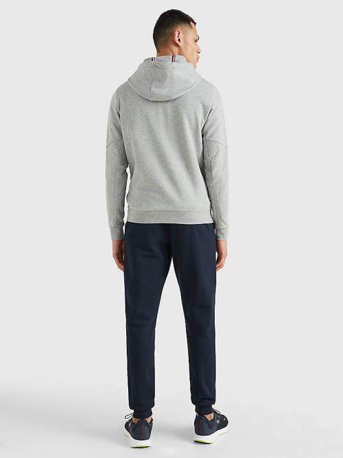 Tommy Hilfiger Sport Essential Organic Katoenen Logo Sweatshirts Heren Grijs | TH419FBZ