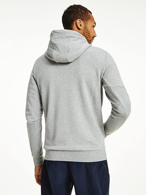 Tommy Hilfiger Sport Essential Organic Katoenen Hoodie Heren Grijs | TH578WFG