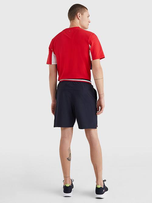 Tommy Hilfiger Sport Essential Performance Training Korte Broek Heren Blauw | TH294ZXL